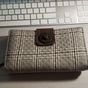 Bella Taylor Cash Wallet System Plaid